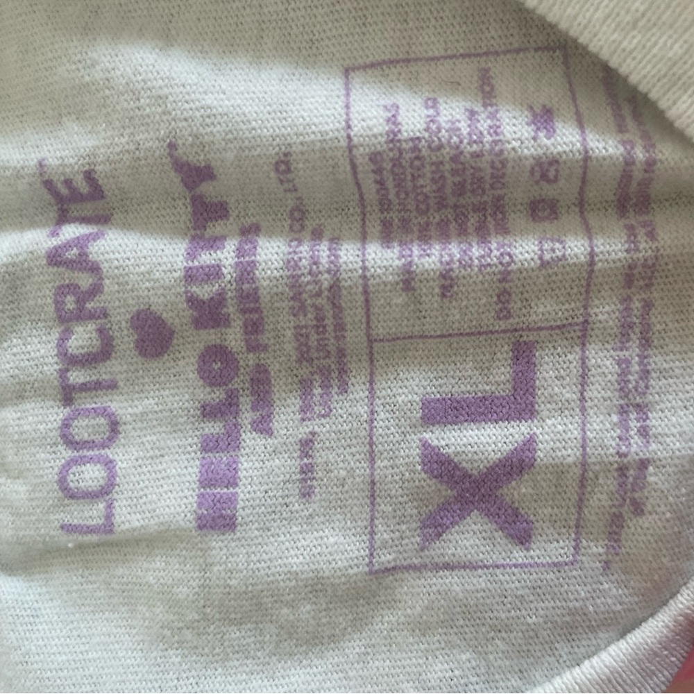 Hello Kitty Purple Graphic Tee XL
